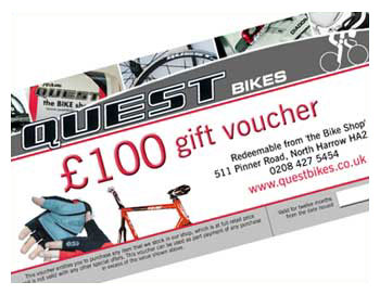 Questbikes 100 Gift Voucher 