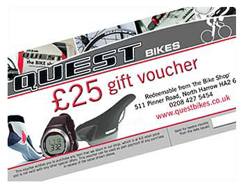 Questbikes 25 Gift Voucher 